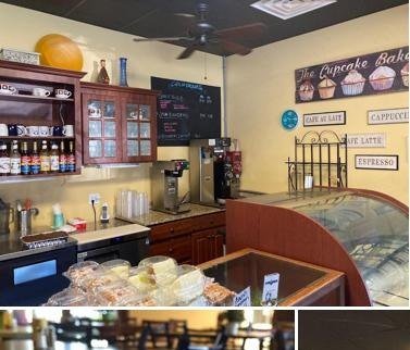 The coffee counter