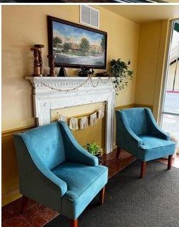 The lounge corner